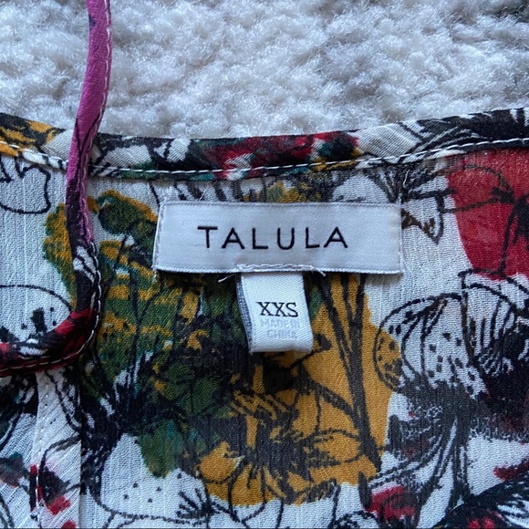 Talula / Aritzia Floral Tank - Picture 3 of 4